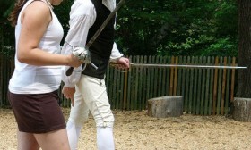 Fencing Lesson – Foot Position